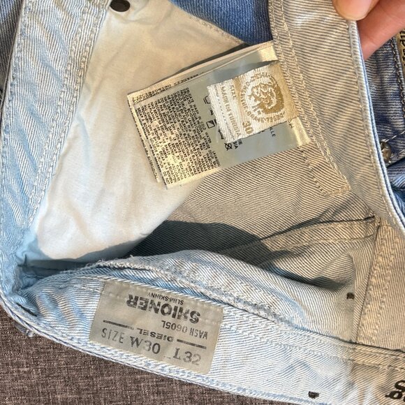 Diesel Shioner Slim Skinny Jeans - Men's Size 30*32 - Picture 6 of 13